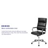 Flash Furniture Black LeatherSoft Office Chair BT-20595H-2-BK-GG